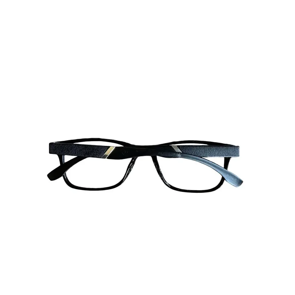 Buffalo David Bitton Eyeglasses Frames Black Rectangular Full Rim Unisex